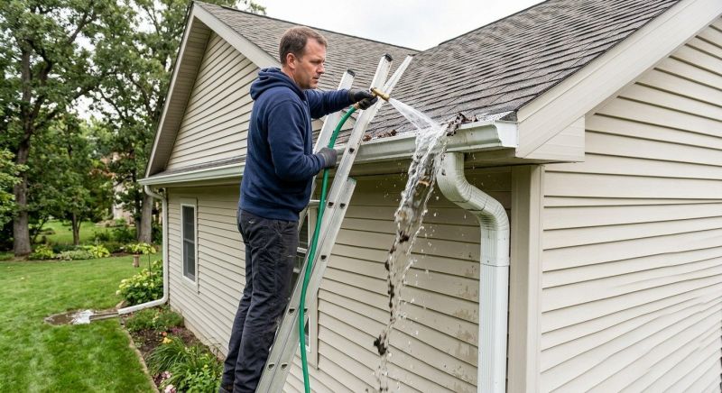 Gutter Blockage Removal in Richmond, VA