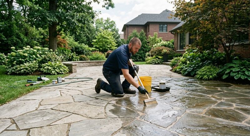 Hardscape Sealing in Kansas City, KS