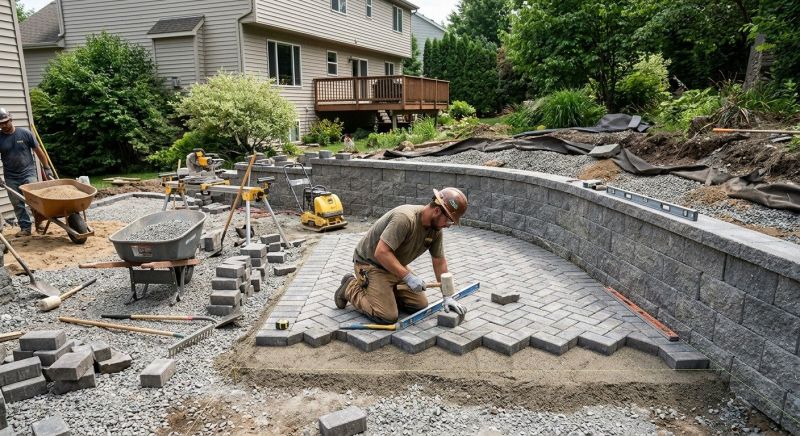 Hardscape Cleaning Service