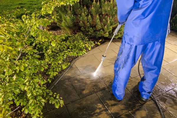 Brick Walkway Cleaning